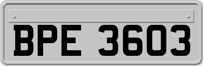 BPE3603