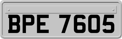 BPE7605