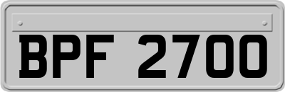 BPF2700
