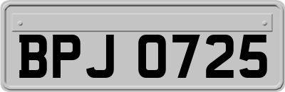 BPJ0725