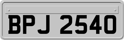 BPJ2540