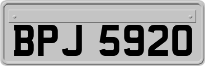 BPJ5920