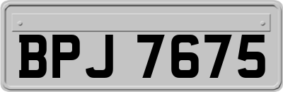 BPJ7675