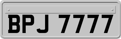 BPJ7777