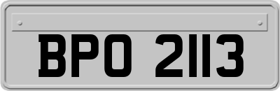 BPO2113