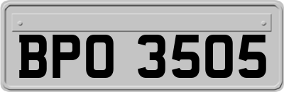 BPO3505
