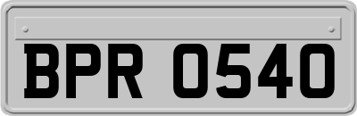 BPR0540