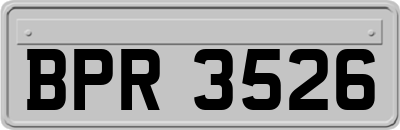 BPR3526