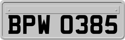 BPW0385