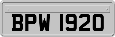 BPW1920