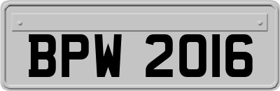 BPW2016