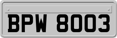 BPW8003