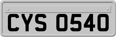 CYS0540