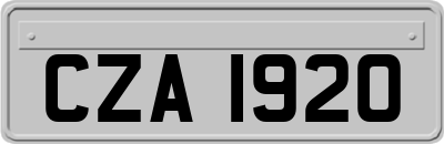 CZA1920