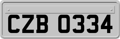 CZB0334