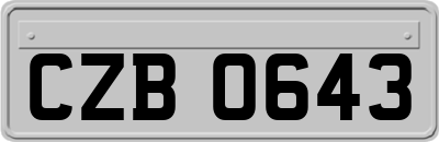 CZB0643