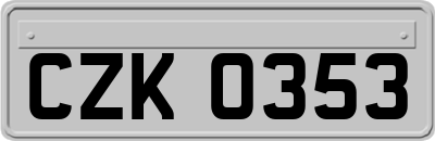 CZK0353