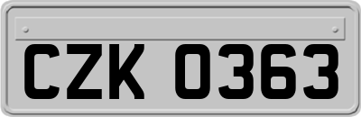 CZK0363