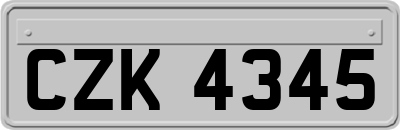 CZK4345
