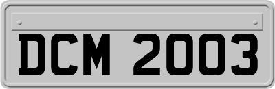 DCM2003