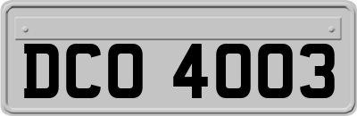 DCO4003