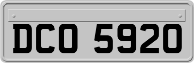 DCO5920