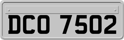 DCO7502