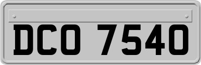 DCO7540