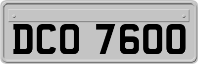 DCO7600