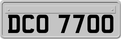 DCO7700