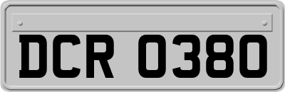 DCR0380