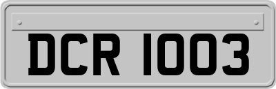 DCR1003