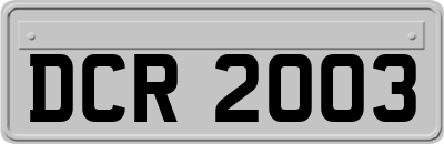 DCR2003