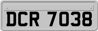 DCR7038