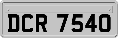 DCR7540