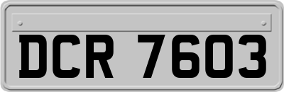 DCR7603