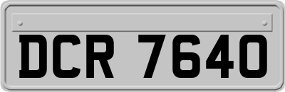 DCR7640