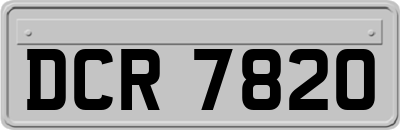 DCR7820