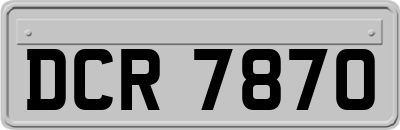DCR7870