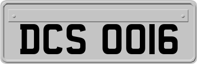 DCS0016