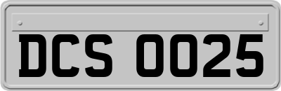DCS0025