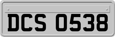 DCS0538