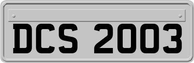 DCS2003