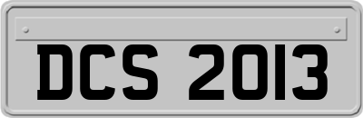 DCS2013