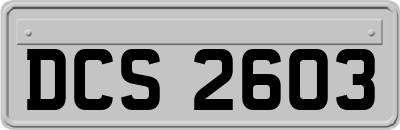 DCS2603