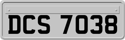 DCS7038