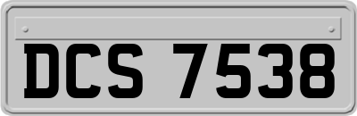 DCS7538