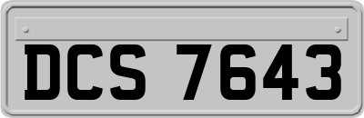 DCS7643