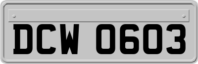 DCW0603