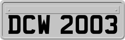 DCW2003